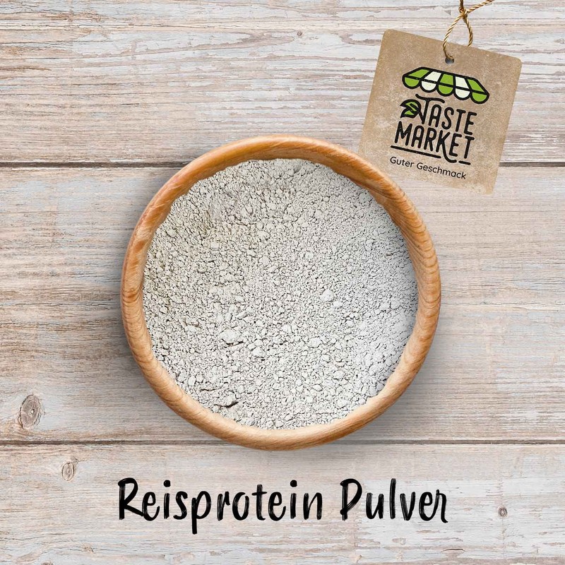 1 kg Rice Protein Powder, 86% Protein Content, Vegan, Vegetable