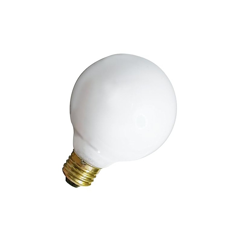 Satco S3671 120V Medium Base 40-Watt G30 Light Bulb, Gloss