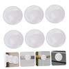 DOITOOL 6 Pack Door Gap Blocker Soft Gel Bumper Wall