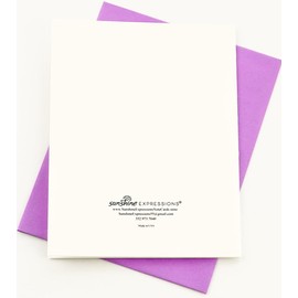 Sunshine Expressions Blooming Flowers Assorted - High End - Photographic Heavy Smooth Note Cards 8 w/10 Colored Envelopes, Boxed Set (4.25"x 5.50") Blank Inside - Made in USA