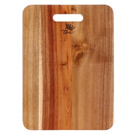 THUN Tagliere in Legno Incanto di Primavera, 33x23,5x1,5 cm, Decorazioni Floreali, Lavaggio a Mano