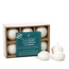 Hosley Set of 48 White Unscented Water Floating Mini Candle