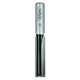 Trend Trade Straight Two Flute Router Cutter Bit, 1/2 Inch Shank, 12.7mm Cut Diameter & 50mm Cut Length, Tungsten Carbide Tipped, TR17DX1/2TC