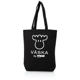 Mozu VZHE-02 VASKA by Vesca Tote Bag, Women's, Unisex, Men's, Lightweight, Canvas, A4, M, L, Eco Bag, Lesson Bag, Mini Tote, night black