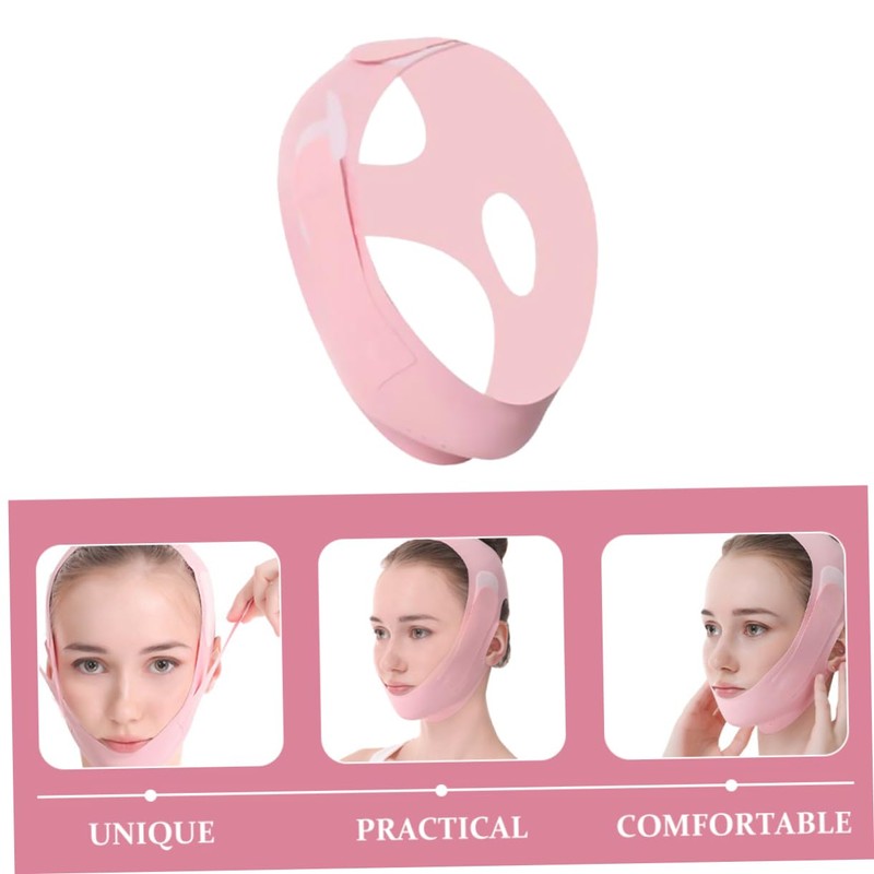 BIUDECO Double Chin Facial Mask for Sleep Soft Collagen Mask