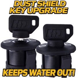 HD Switch Starter Ignition Switch Replaces Husqvarna AYP Key Switch YTA18542 YTA1946 YTA19 YTA20 YTA22 YTA24 2042LS - OEM Upgrade Includes 2 Keys & Free Carabiner