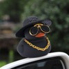 wonuu Car Duck Ornament Dashboard Decorations Rubber Duck Car for