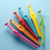 TePe Angle Yellow Interdental Brushes (0.7mm - Size 4) /