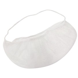 ONLYKXY Beard Cover Nylon Beard Protector Net Protective for Men Food Service Cooking Cleaning Kitchen Facial Hair Guards (20, White)