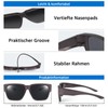 TINHAO Polarised Over Glasses Sunglasses for Men, UV Protection, Trendy