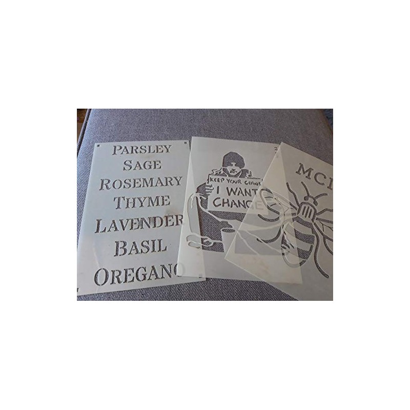 Palm Trees A4 190 Micron Mylar Stencil