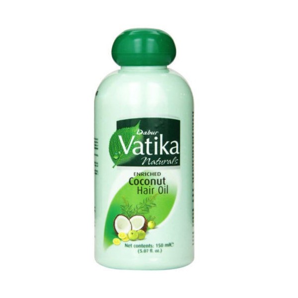 Dabur 150ml Vatika Coconut Enriched Hair Oil w/ Amla Henna Lemon