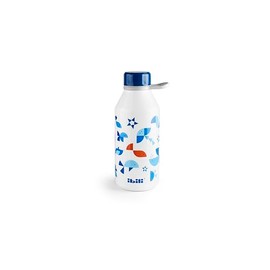 IBILI - Minimal 350 ml Water Bottle for Liquids, Stainless Steel 18/10, Double Walled