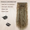 Gairyan Clip-In Extensions Like Real Hair, 6-Piece Set, 50 cm,
