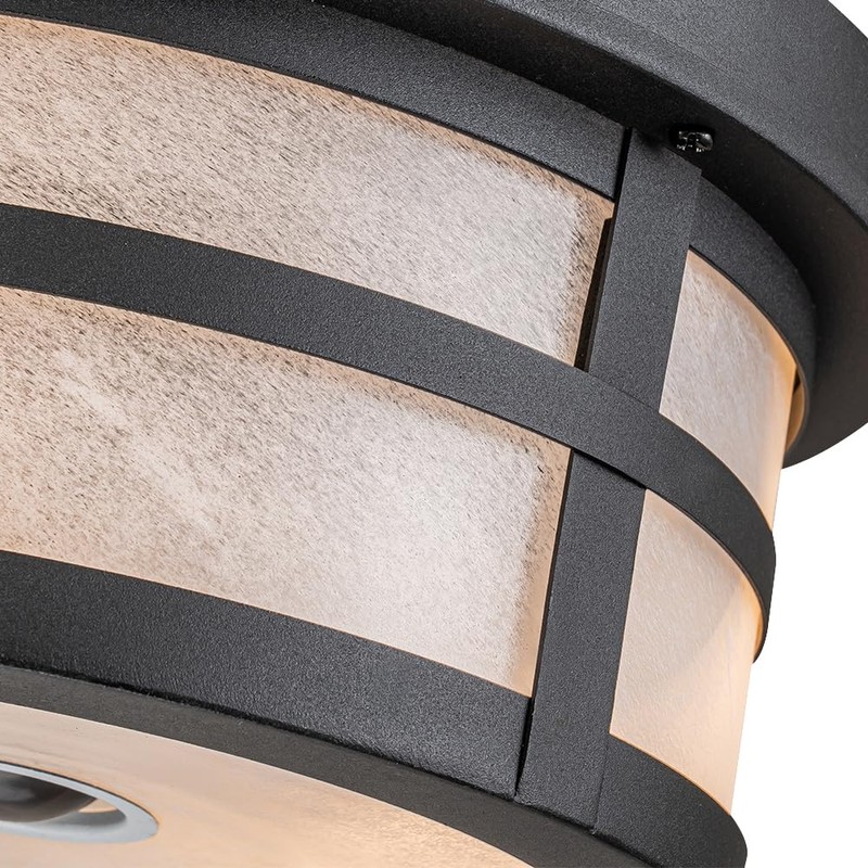 OUPAVOCS Motion Sensor Outdoor Ceiling Light, Flush Mount Front Porch