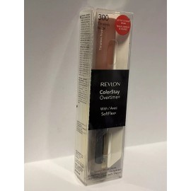 Revlon Colorstay Overtime W/SoftFlex Lipcolor & Topcoat, 300 Timeless Nude