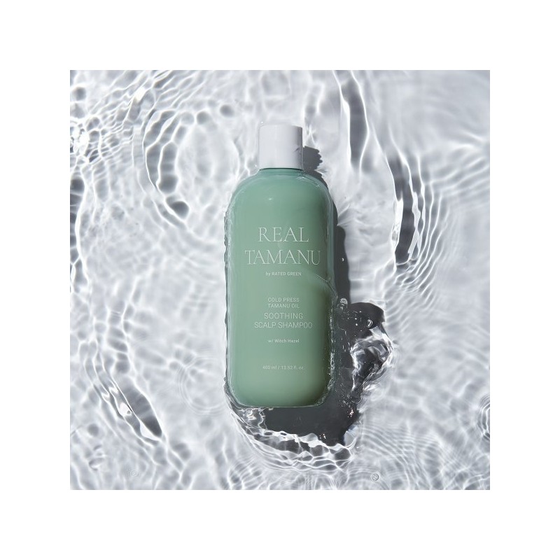 Rated Green Real Tamanu Soothing Scalp Shampoo 400ml / 레이티드그린