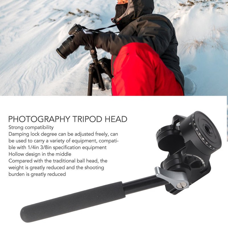 DT 03S SLR Camera Handle Hydraulic Tripod Head Aluminum Alloy