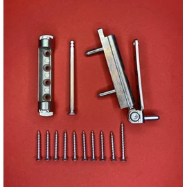 Original Winkhaus repair kit for plastic windows consisting of corner bearing scissor bearing for the AktivPilot autoPilot series including mounting kit (silver)