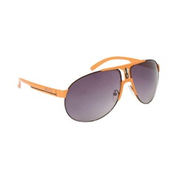 FancyG Designer Sports Style Ultra Classic UV Protection Sunglasses Frame Unisex Eyewear - Orange