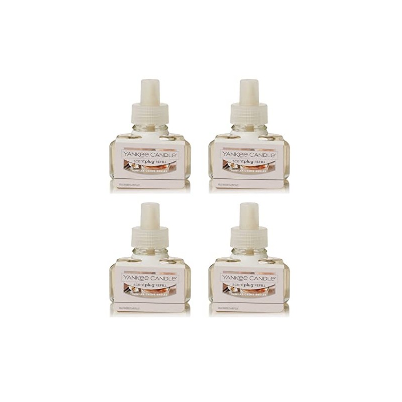Yankee Candle Scent Plug Refill, Vanilla Creme Brulee (Pack of