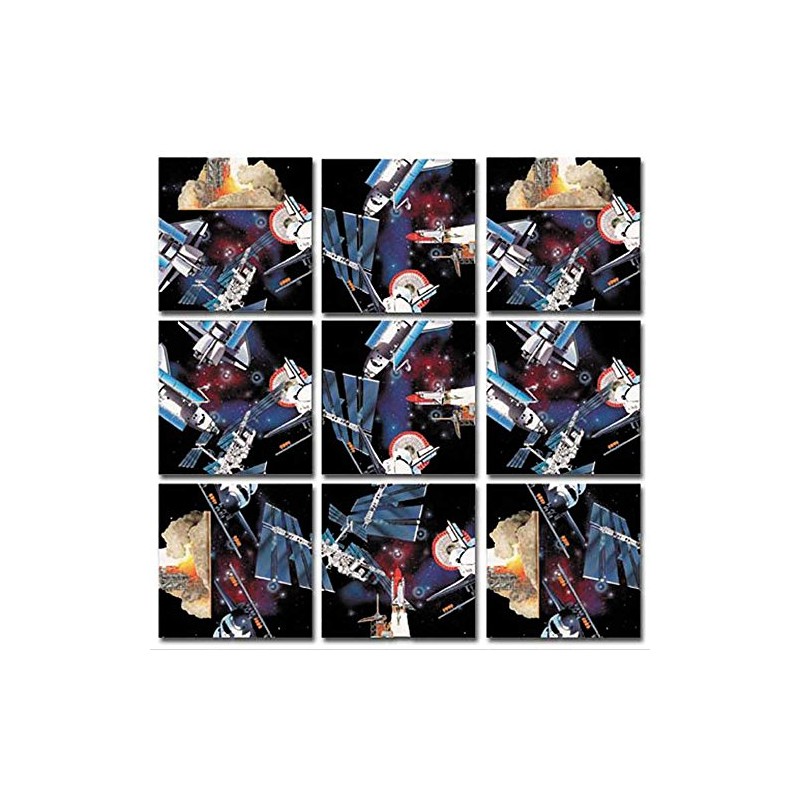 B. Dazzle - Space Shuttles 9 Piece Scramble Square Puzzle