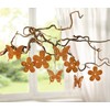 Hanging "Rust Look", Set of 8