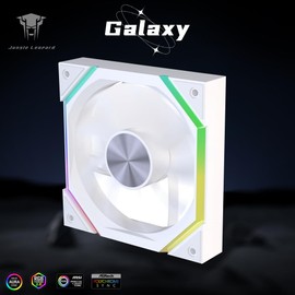 Jungle Leopard PrismXH 120 mm ARGB PWM Computer PC Fan (White, Forward)