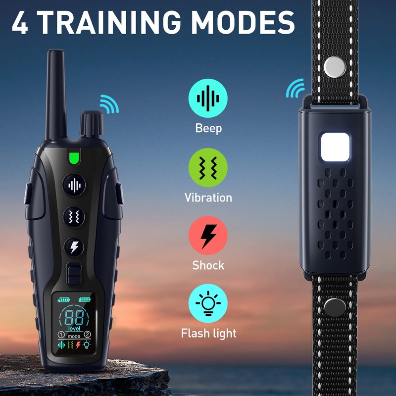 Dog Training Collar - 4000FT Dog Training Collar with Remote