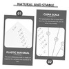 SEWACC 1 Set Sewing Ruler Precision Seam Measuring Gauge for