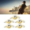 5Pcs Underwater Electronic Fishing Lure Lamp Corrosion Proof ABS LED
