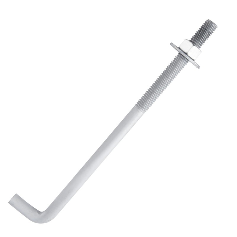 HROMIGRY 3/4” x 10” Concrete Anchor Bolts (10 Pack) L