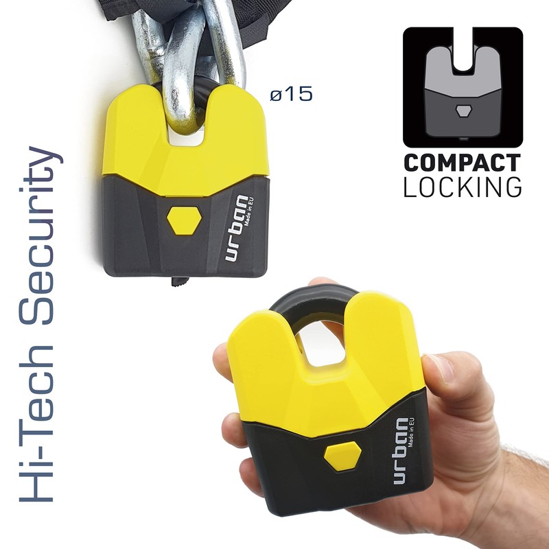 Urban U8K High Security Padlock with Key, SRA Approved, Compatible
