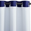 NICETOWN Blackout Curtain Liners for Sheer Curtains, White Blackout Liners