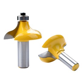 2 Pcs 1/2" Shank Entry Door for Long Tenons Router Bit Set Woodworking Cutter Woodworking Bits Milling Cutter Woodworking Tool