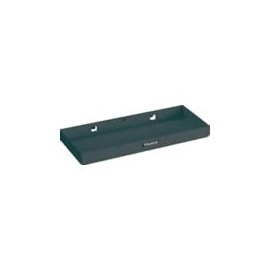 TRUSCO TUR-TTL-BK Panerina Tool Tray, 12.4 x 50.8 x H11.8 x 1.2 inches (316.4 x 127.8 x 30 mm), Black
