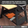 Iron Forge Tools Pellet Grill Storage Shelf Compatible with Traeger