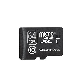 Greenhouse GH-SDMRXCUB64G MicroSDHC Card 64GB Class 10 UHS-I Compatible