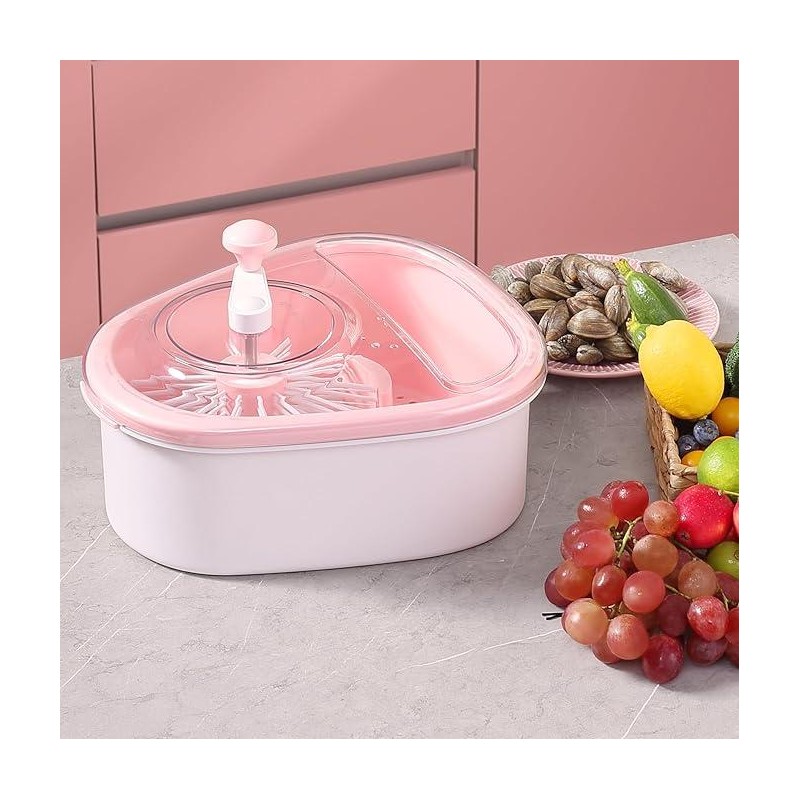 JOYMOOP JOYLOOP Fruit Cleaner Spinner Large Fruit Washer Spinner with