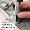 15pcs Leather Hole Punch Cutter, Leather Hole Punch Set, Leather