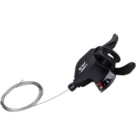 WEEROCK Bike Shifter Lever 8 Speeds Right Thumb Gear Shift Lever for Mountain Bicycle