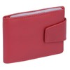 ID card holder LEAS, Genuine Leather, red - ''LEAS Card-Collection''