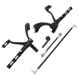 Motorcycle Forward Controls Complete Kit Pegs Levers Linkages For Harley 2004-2013 Sportster XL 883 1200 Forty Eight XL883 XL1200 Black