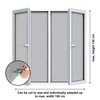 EASYmaxx fly screen for windows with Magic Click | Mosquito