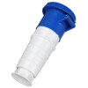 3 Pin Circular Connector IP67 Waterproof Heat Resistance Insulativity Industrial
