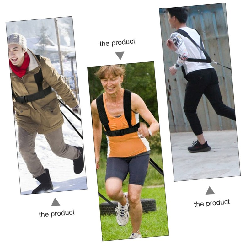 CORHAD 2pcs Weight-Bearing Shoulder Straps for Fitness Training Lightweight Portable