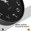 R&M ORIENT 30 cm Arabic Wall Clock Round with Sweeping