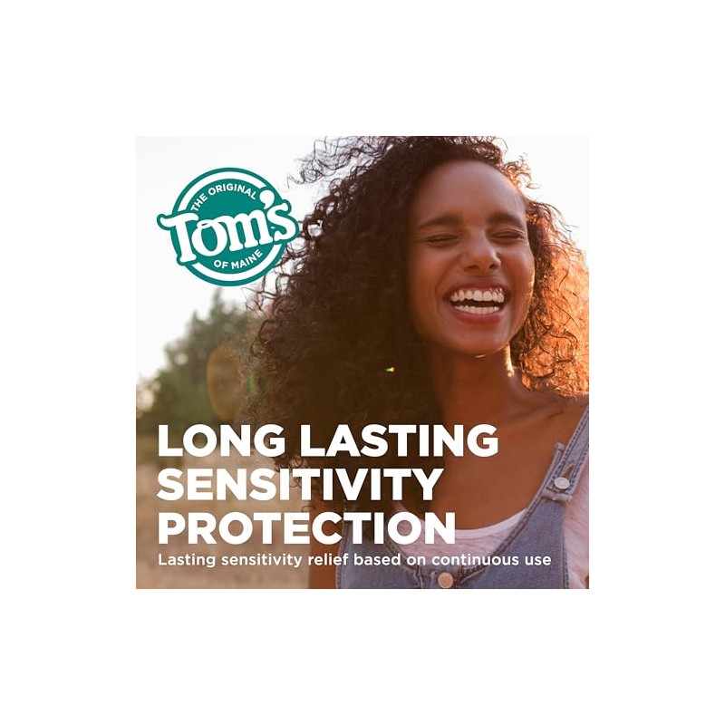 Tom's of Maine Rapid Relief Sensitive Natural Toothpaste Multi Pack,