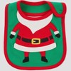 Carter's Just One You Carter's Xmas Santa  bib teething cloth