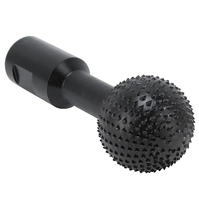 10mm Spherical Rotary Burr Wood Carving Drill Head Carbon Steel